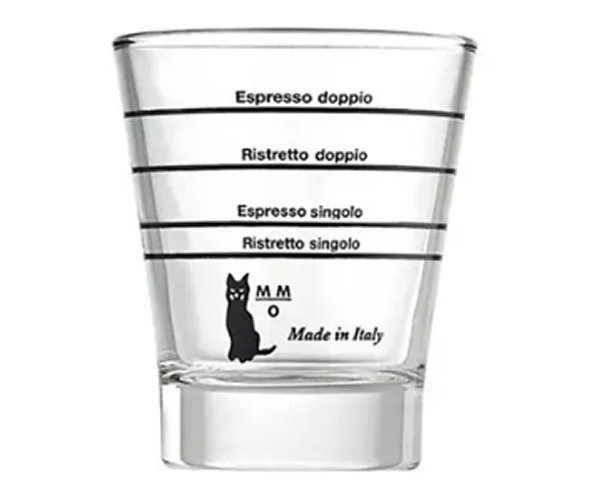 Motta Espresso Shot Glass for Espresso Dialing