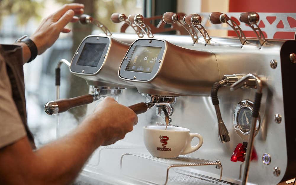 Bezzera Victoria 2 Group Coffee Machine for cafe , pressure profiling espresso machine